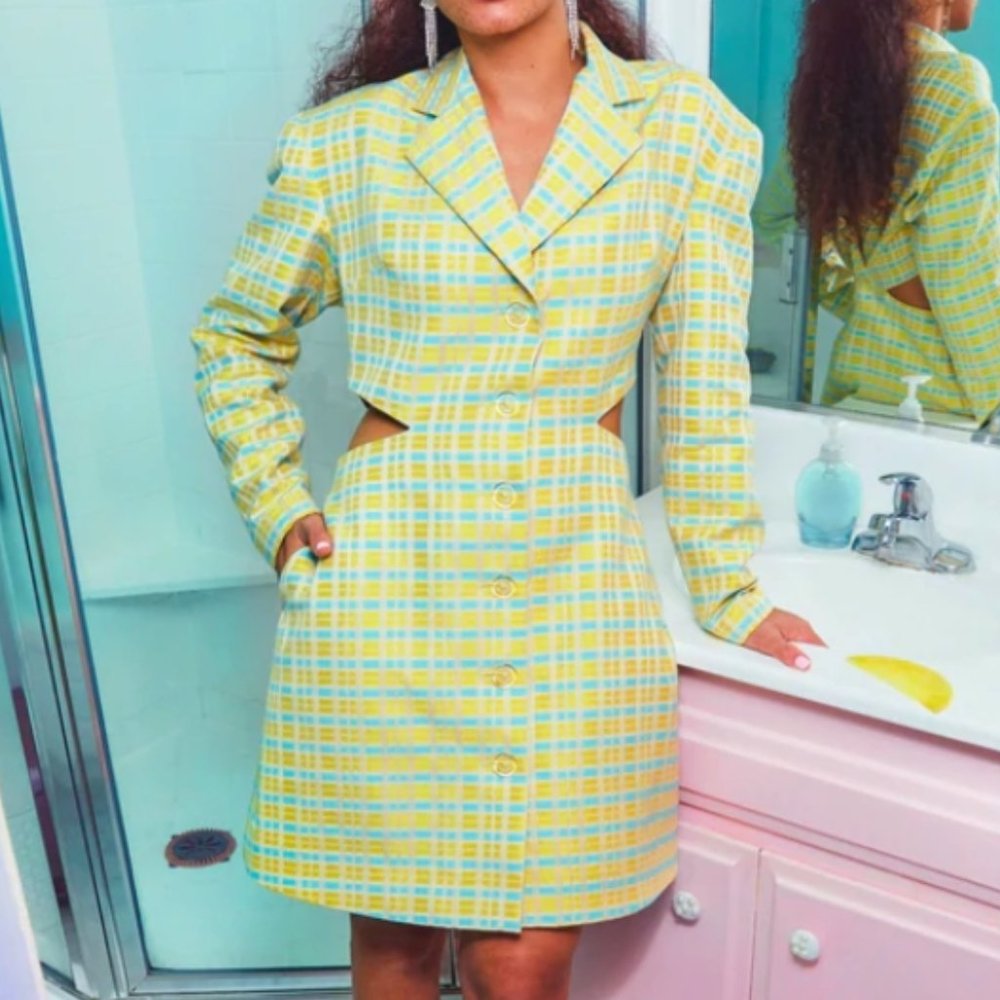 Autumn Adeigbo Bizzy Blazer Dress, Size 0